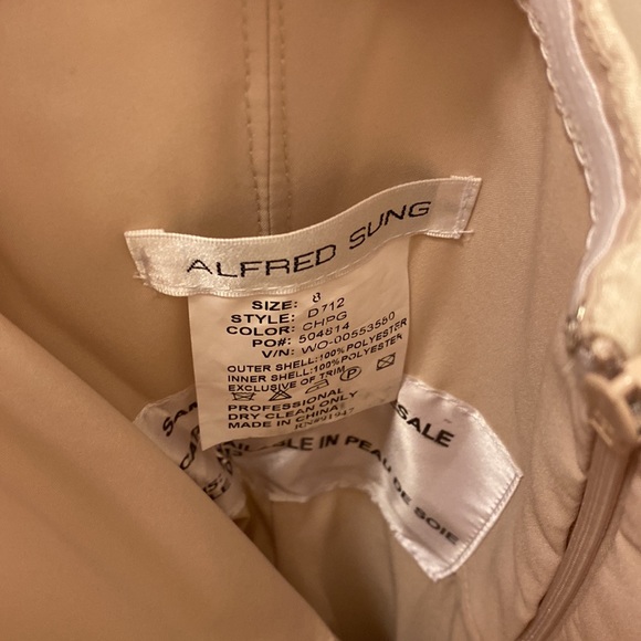 strapless midi dress - Picture 3 of 4